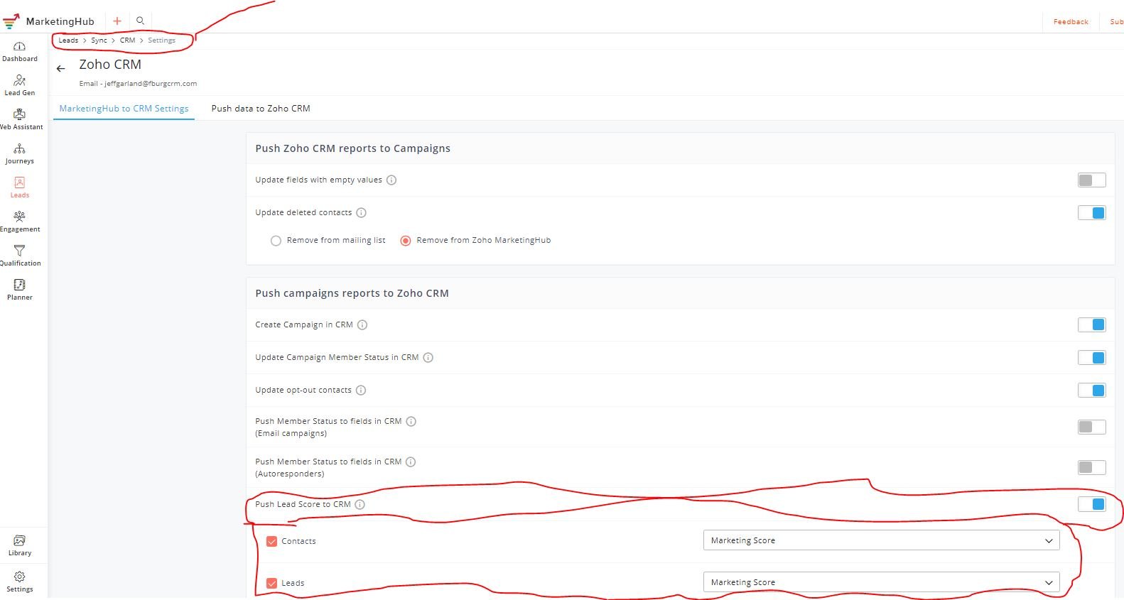 Zoho Lead Scoring In Marketing Automation Crm And Salesiq Quakecinch